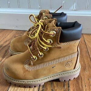 Timberland boots premium wheat nubuck baby size 6 months